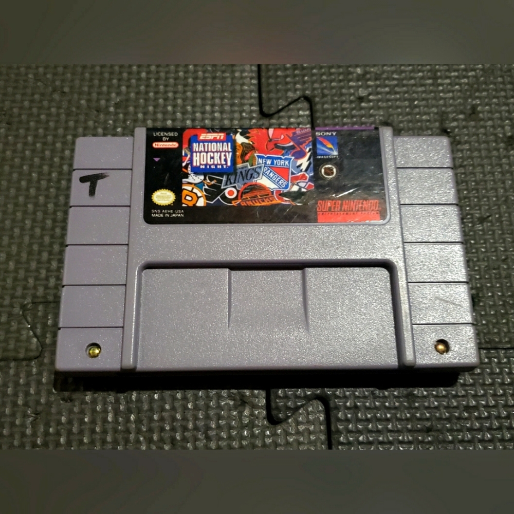 SUPER NINTENDO ESPN National Hockey Game